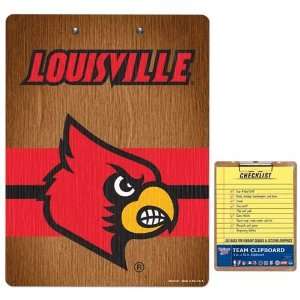    Louisville Cardinals Team Logo Clipboard