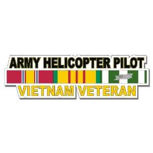US Army Helicopter Pilot Vietnam Veteran Window Strip Decal Sticker 8
