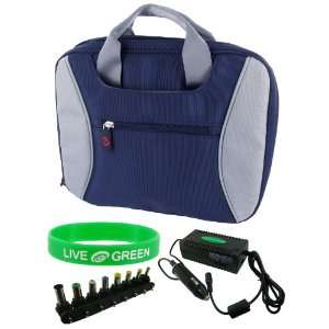HP Mini 1000 XP 8.9 Inch Netbook Carrying Bag Case with Universal 12v 