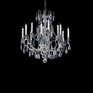 Nulco Lighting Chandeliers 631 12 HRB 01 Hand Rubbed Bronze Strass 