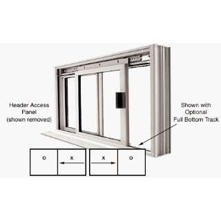  CRL DW Series Manual Deluxe Sliding Service Window OX or 