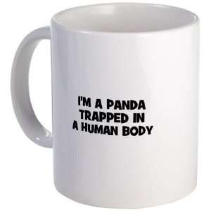  Im a panda trapped in a huma Animals Mug by  