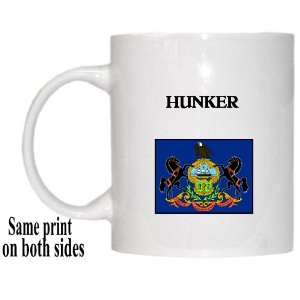  US State Flag   HUNKER, Pennsylvania (PA) Mug Everything 