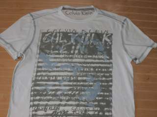 CALVIN KLEIN Urban Logo T Shirt White NWOT  