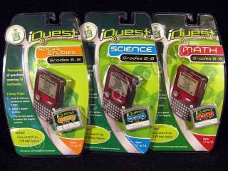 Leap Frog NEW iQuest 3 Cartridges 5th Grade LeapFrog on PopScreen