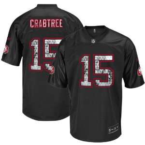 Michael Crabtree San Francisco 49ers Black United Stitched Premier 
