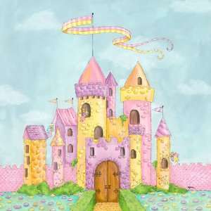  Oopsy daisy Fairy Castle Wall Art 39x39