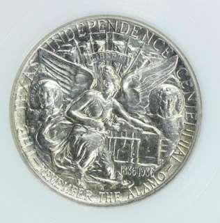 1936 S Texas Independence Centennial 50¢ Half Dollar Silver 