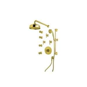  Rohl ACKIT35L IB Shower Package Kit W/ Ornate Metal Lever 