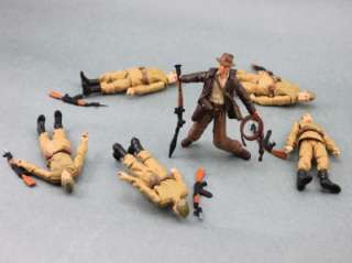   Pcs Russian Soldiers Troopers & Indiana Jones 3 3/4 Figure N9  