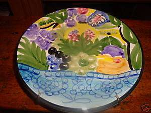 Martinique by Favanol Salad Plate Hand Painted Portugal  