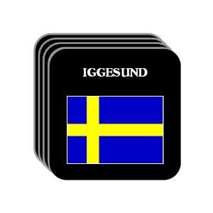  Sweden   IGGESUND Set of 4 Mini Mousepad Coasters 