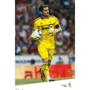 Iker Casillas Real Madrid GK Poster   Season 11/12, Ships 
