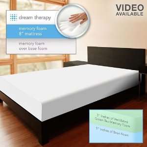  8 Dream Therapy Memory Foam Mattress