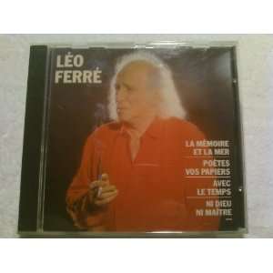  Leo Ferre La Memoire Et La Mer Audio CD 
