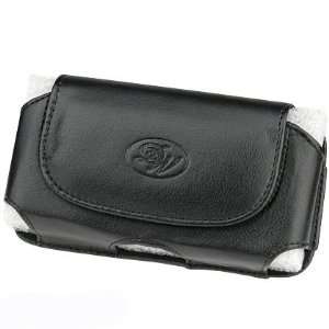  Black Executive Leather Case Pouch for Blackberry Storm 