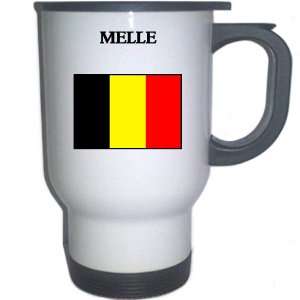  Belgium   MELLE White Stainless Steel Mug Everything 