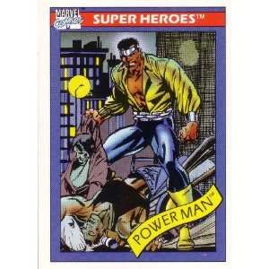  1990 Impel Marvel #12 Power Man Trading Card Everything 