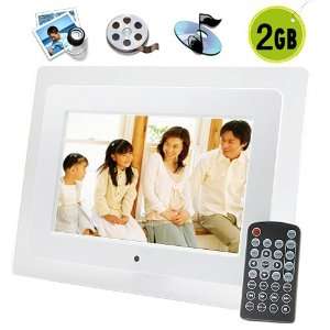  10 Inch Premium Digital Photo Frame with Media Player (2GB 