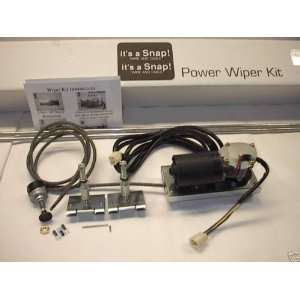 Universal Street Rod Windshield Wiper Kit Manufactured By Its a Snap 