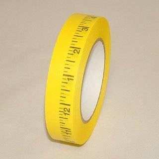Pro Tapes Pro Measurement Ruler Tape 1/2 in. x 50 yds. (Yellow/Black 