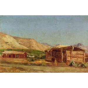   Jervis McEntee   24 x 16 inches   Hamiltons Ranch,