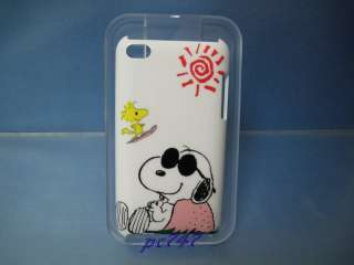 Snoopy Hard Cover Case for iPod Touch 4th w/GIFT #3  