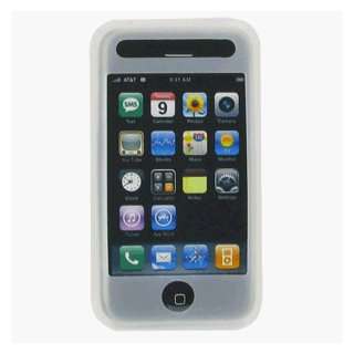  Apple iPhone 3G Silicon Skin White Electronics