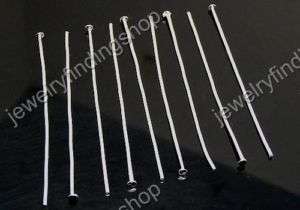 420 pcs Silver Filled Flat Head Pins 4.5cm FINDINGS NEW  