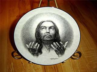 PORTRAITS OF CHRIST JESUS BRADFORD EXCHANGE PLATE  