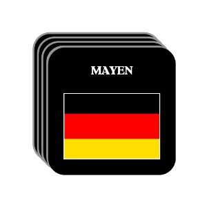  Germany   MAYEN Set of 4 Mini Mousepad Coasters 