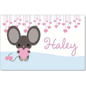  Be Mine Mouse Personalized Placemats