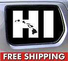   Islands Vinyl Window Decal Car Bumper Sticker  Hawaii