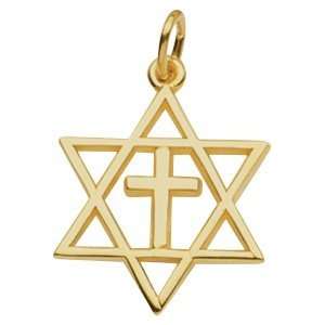    Rembrandt Charms Interfaith Symbol Charm, 14K Yellow Gold Jewelry
