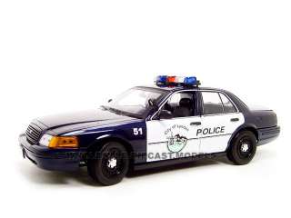 LYNDEN POLICE CAR FORD CROWN VIC 118 DIECAST MODEL  