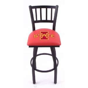  Iowa State University Single ring 25 swivel bar stool 
