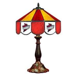   14 NCAA Stained Glass Table Lamp   140TL IOWAST