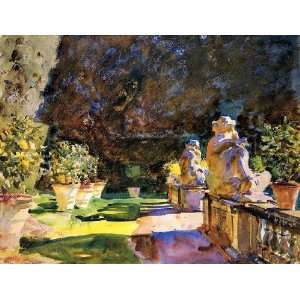   Sargent   32 x 24 inches   Villa di Marlia, Lucca