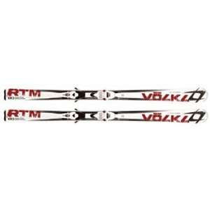 Volkl RTM 80 skis with Marker iPT WR 12.0 D bindings 2012 