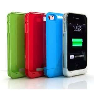  iPhone 4/4S Case with Built In 1850mAh Battery Cell 