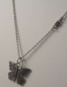 NEW LUCKY BRAND Butterfly Necklace NWT As Unique as You Are  