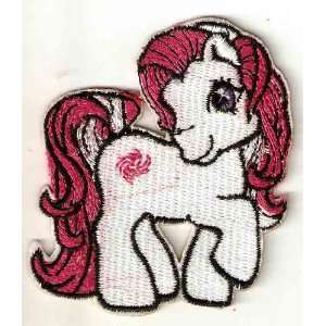  My Little Pony white horse Embroidered Iron On / Sew On 