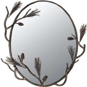  Quiescence Pine Oval Mirror AC MIR PN