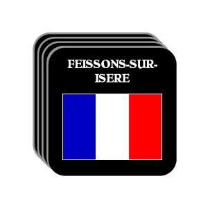  France   FEISSONS SUR ISERE Set of 4 Mini Mousepad 