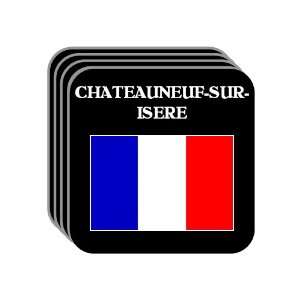  France   CHATEAUNEUF SUR ISERE Set of 4 Mini Mousepad 