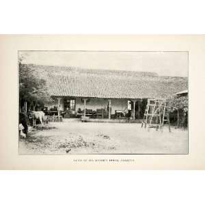  1900 Print Patio House Mr Morris Managua Nicaragua Lake 