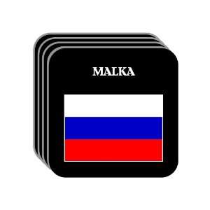  Russia   MALKA Set of 4 Mini Mousepad Coasters 