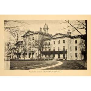  1907 Janesville Wisconsin School for the Blind Print 