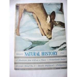  Natural History   Vol. XLIX   No. 1, January 1942 