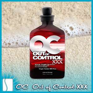 OC Out of Control Black Tingle Bronzer Tanning Bed Tan Accelerator 